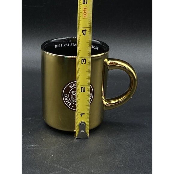 2019 Starbucks Pike Place First Store Original Logo Ceramic Demitasse Mug 4oz - Picture 8 of 8